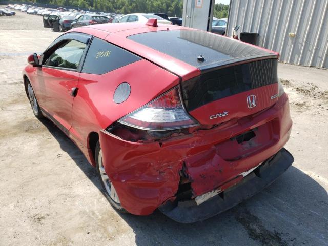 Photo 3 from auction – 2011 HONDA CR-Z EX with VIN JHMZF1D63BS007704