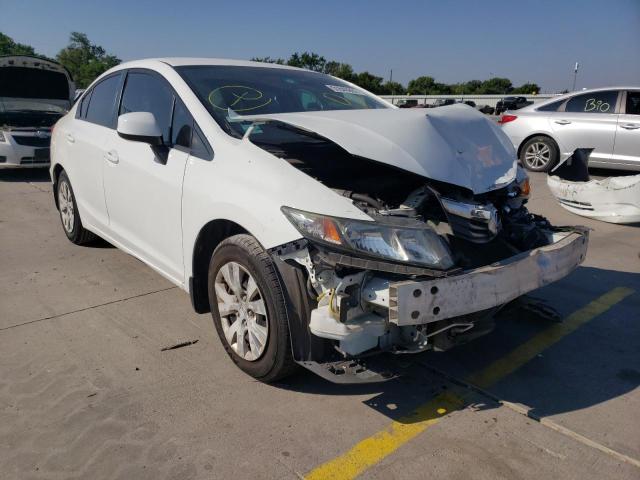HONDA CIVIC LX 2012 with VIN 2HGFB2F56CH604091 - Photo from auction