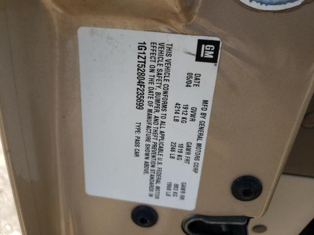 Photo 10 from auction – 2004 CHEVROLET MALIBU LS with VIN 1G1ZT52804F235699