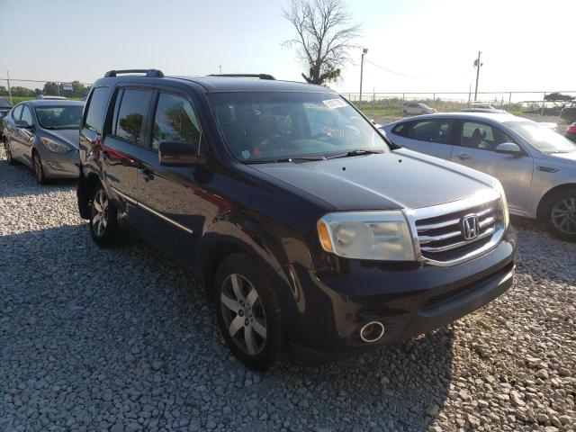 HONDA PILOT 2012 with VIN 5FNYF4H98CB011829 - Photo from auction