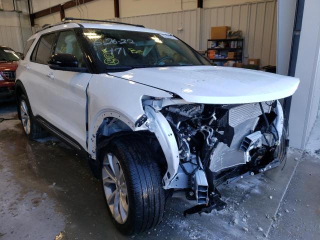 FORD EXPLORER P 2021 with VIN 1FM5K8HC1MGA03186 - Photo from auction