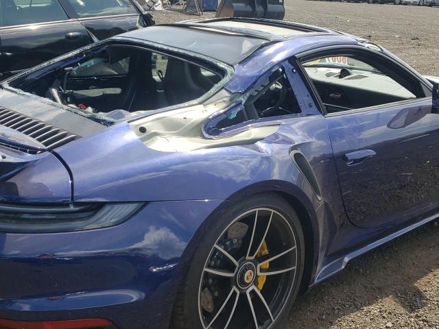 Photo 9 from auction – 2022 PORSCHE 911 TURBO with VIN WP0AD2A99NS255288