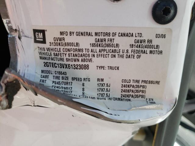 Photo 10 from auction – 2006 GMC NEW SIERRA with VIN 2GTEC13VX61323088