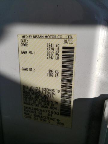 Photo 10 from auction – 2012 NISSAN ALTIMA BAS with VIN 1N4AL2AP1CN475690
