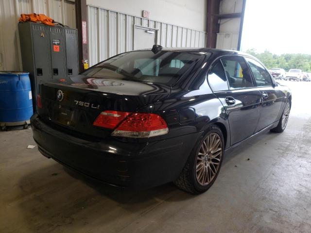 Photo 4 from auction – 2007 BMW 750 with VIN WBAHN83507DT68818