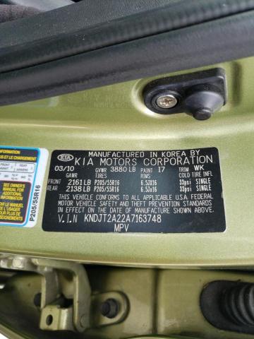 صورة رقم 10 من المزاد - 2010 KIA SOUL + مع VIN KNDJT2A22A7163748