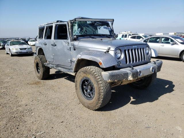 JEEP WRANGLER U 2015 with VIN 1C4BJWEG3FL552727 - Photo from auction