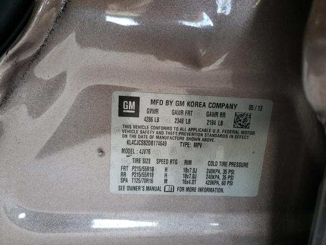 Photo 10 from auction – 2013 BUICK ENCORE with VIN KL4CJCSB2DB174649