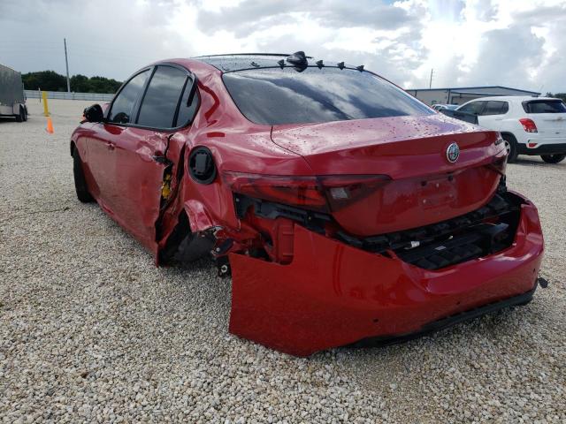 Photo 3 from auction – 2019 ALFA ROMEO GIULIA with VIN ZARFAMAN0K7612062