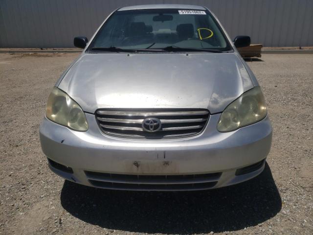 Photo 9 from auction – 2003 TOYOTA COROLLA CE with VIN JTDBR32E530024078