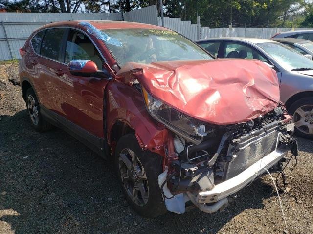 HONDA CR-V EXL 2017 with VIN 5J6RW2H82HL075136 - Photo from auction