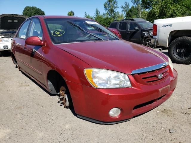 Photo 1 from auction – 2004 KIA SPECTRA LX with VIN KNAFE121645022260