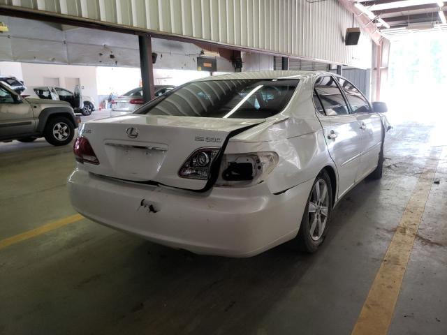 Photo 4 from auction – 2005 LEXUS ES 330 with VIN JTHBA30G555139831