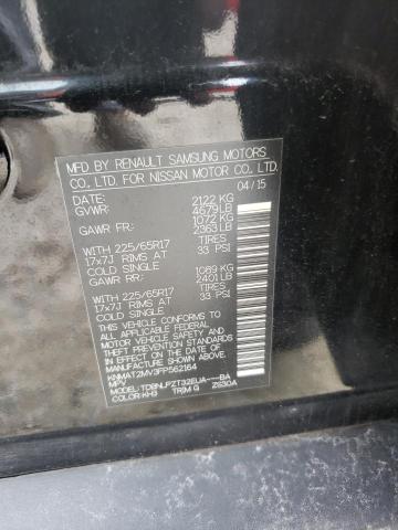 Photo 10 from auction – 2015 NISSAN ROGUE S with VIN KNMAT2MV3FP562164