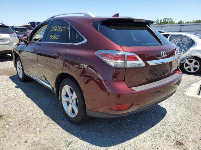Photo 3 from auction – 2015 LEXUS RX 350 BAS with VIN 2T2BK1BA4FC322911
