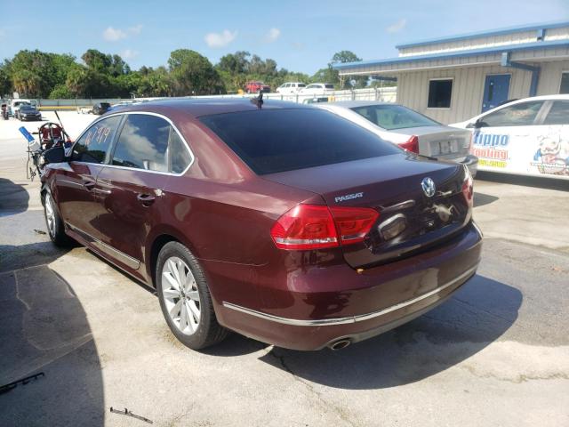 Photo 3 from auction – 2012 VOLKSWAGEN PASSAT SEL with VIN 1VWCP7A39CC066055