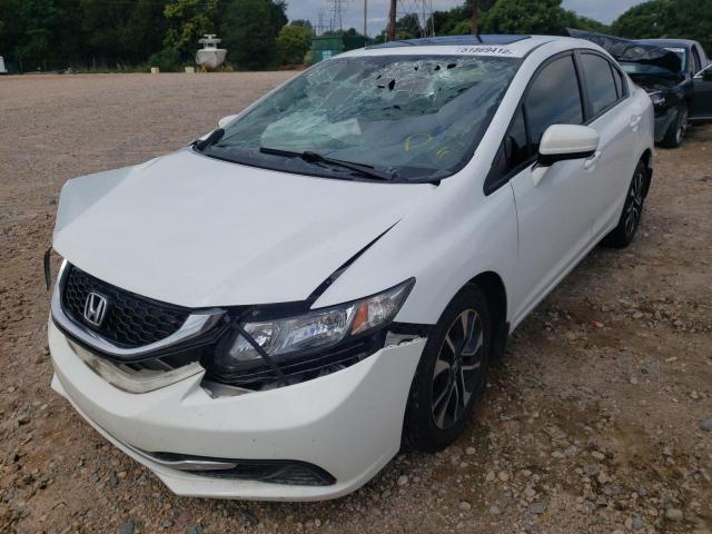 Фото 2 с аукциона – 2015 HONDA CIVIC EX с VIN 19XFB2F87FE093080