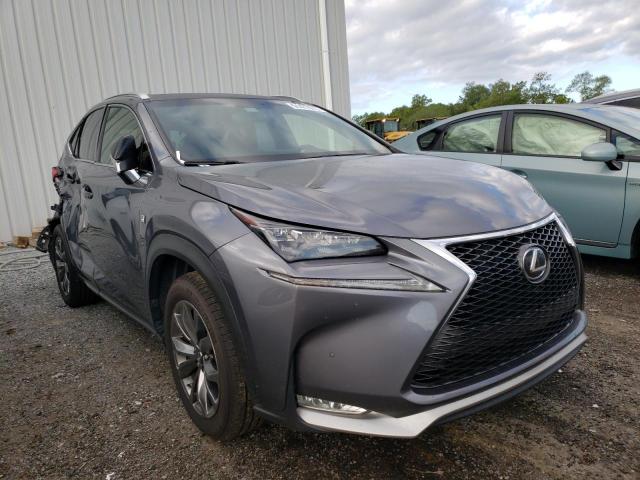 LEXUS NX 200T 2015 with VIN JTJYARBZ9F2011685 - Photo from auction