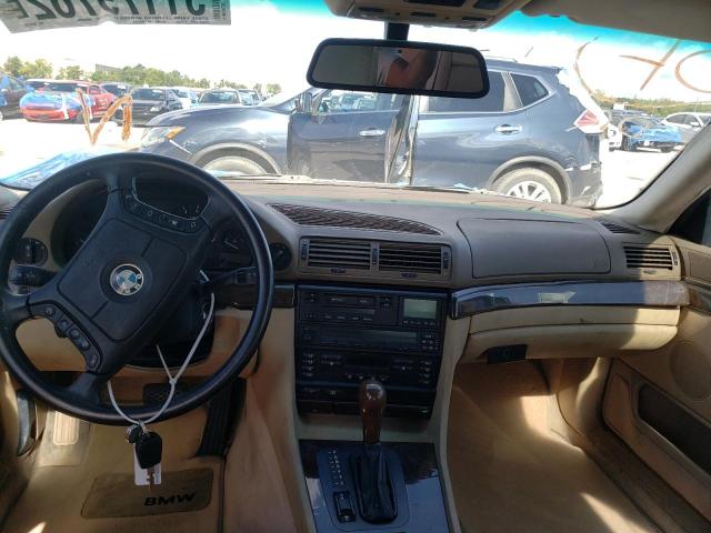 Photo 9 from auction – 1998 BMW 740 IL with VIN WBAGJ8321WDM16838