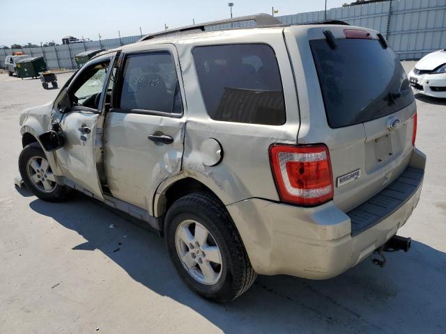 Photo 3 from auction – 2010 FORD ESCAPE XLT with VIN 1FMCU0D72AKA86468