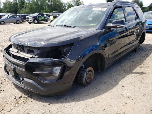 Photo 2 from auction – 2016 FORD EXPLORER S with VIN 1FM5K8GT1GGA76693