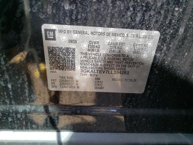 Photo 10 from auction – 2020 GMC TERRAIN SL with VIN 3GKALTEV7LL154251