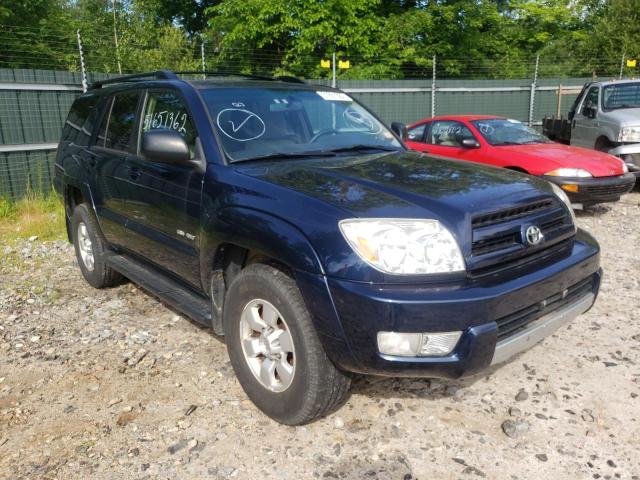 TOYOTA 4RUNNER SR 2003 with VIN JTEBU14R838004486 - Photo from auction