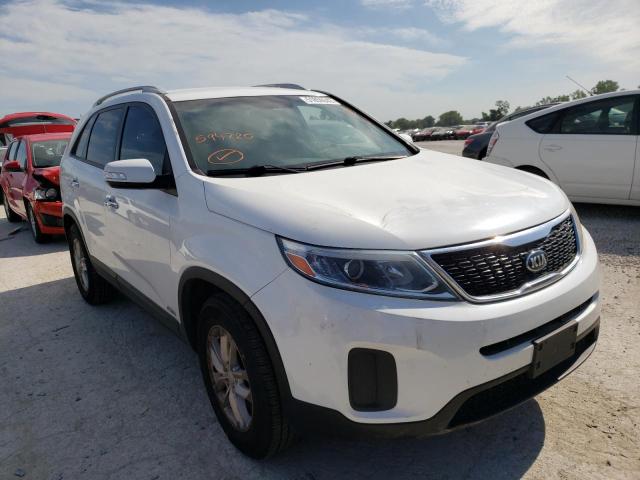 KIA SORENTO LX 2015 with VIN 5XYKTDA71FG594720 - Photo from auction