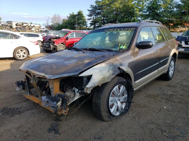Photo 2 from auction – 2008 SUBARU OUTBACK with VIN 4S4BP60C287310554