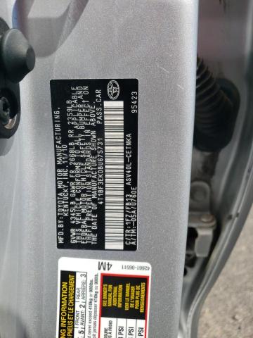 Photo 10 from auction – 2011 TOYOTA CAMRY BASE with VIN 4T1BF3EK0BU675731