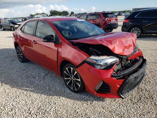 TOYOTA COROLLA L 2017 with VIN 5YFBURHE0HP579168 - Photo from auction