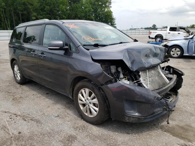 KIA SEDONA LX 2015 with VIN KNDMB5C13F6065637 - Photo from auction