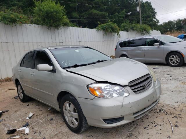 TOYOTA COROLLA CE 2003 with VIN JTDBR32E430040269 - Photo from auction