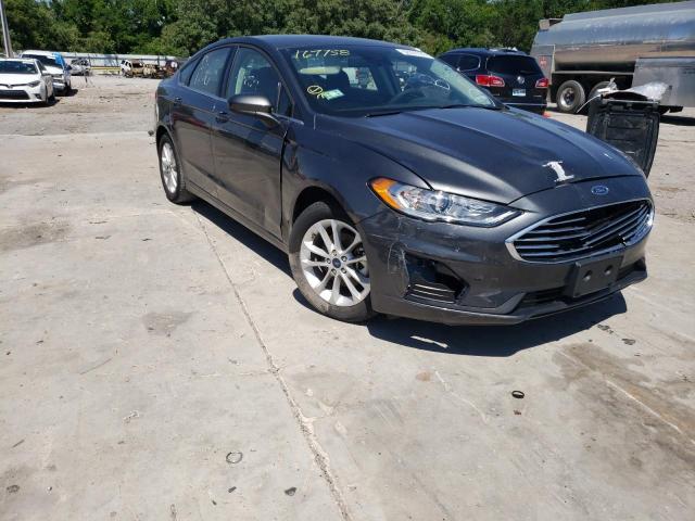FORD FUSION SE 2020 with VIN 3FA6P0HD4LR167758 - Photo from auction