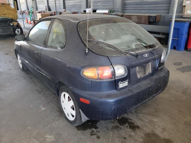 Photo 3 from auction – 2001 DAEWOO LANOS S with VIN KLATA226X1B634212