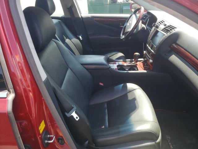 Photo 5 from auction – 2010 LEXUS LS 460 with VIN JTHCL5EF5A5008015