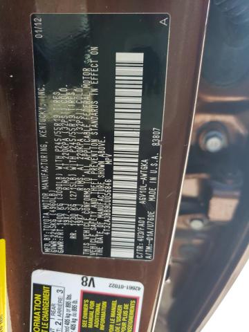 Photo 10 from auction – 2012 TOYOTA VENZA LE with VIN 4T3ZA3BB9CU056846