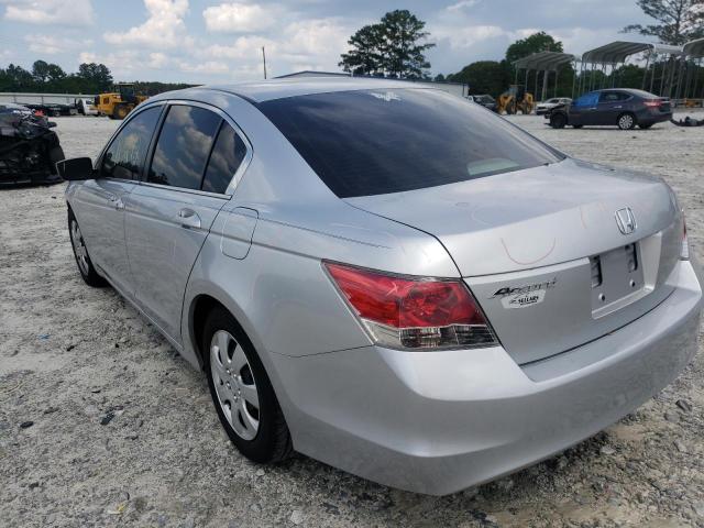 Photo 3 from auction – 2008 HONDA ACCORD LX with VIN JHMCP26338C033251