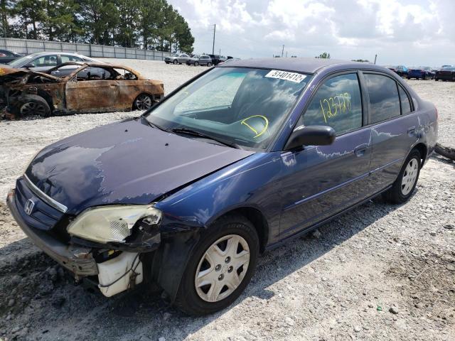 Photo 2 from auction – 2003 HONDA CIVIC LX with VIN 2HGES16673H521820