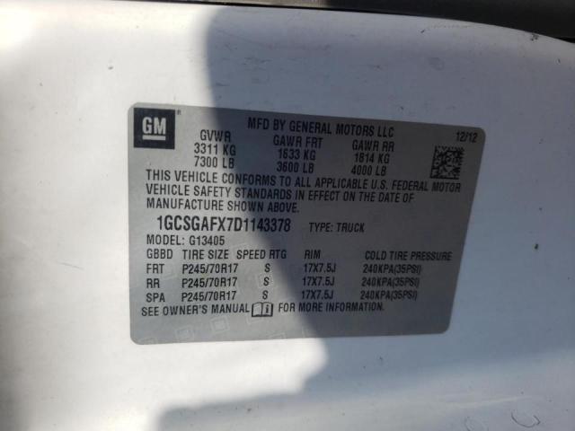 Photo 10 from auction – 2013 CHEVROLET EXPRESS G1 with VIN 1GCSGAFX7D1143378