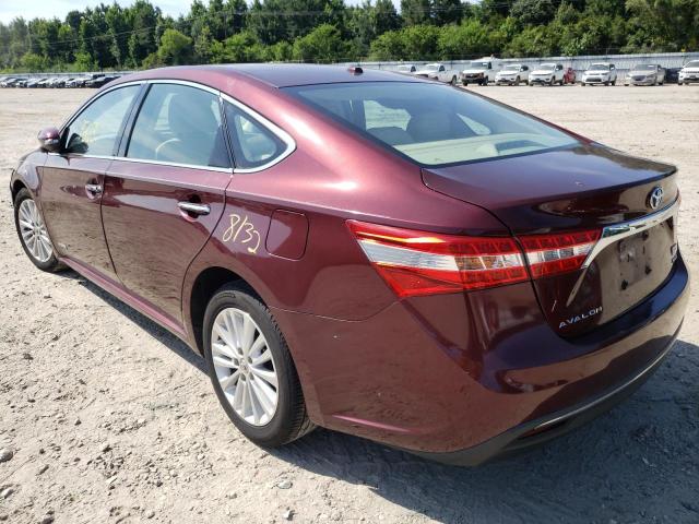 Photo 3 from auction – 2013 TOYOTA AVALON HYB with VIN 4T1BD1EB8DU015305