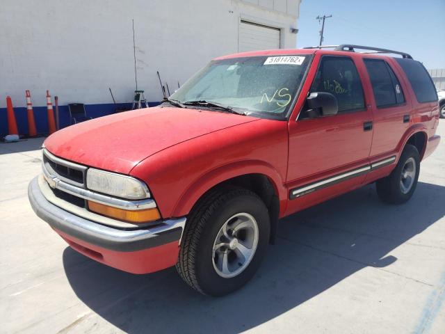 Photo 2 from auction – 2000 CHEVROLET BLAZER with VIN 1GNCS13W3Y2143349