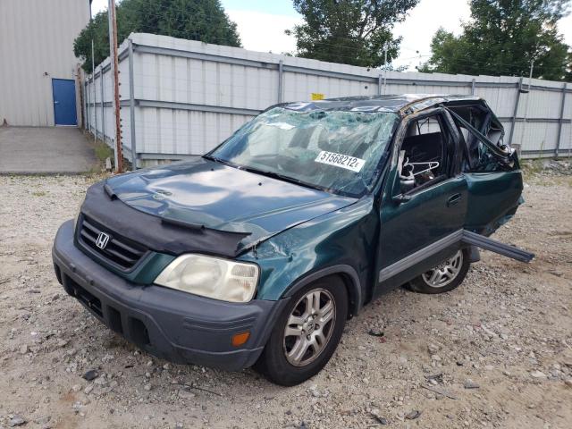 Photo 2 from auction – 2000 HONDA CR-V EX with VIN JHLRD186XYC023700