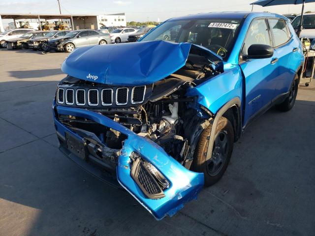 Photo 2 from auction – 2018 JEEP COMPASS SP with VIN 3C4NJCAB1JT286563