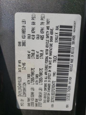 Photo 10 from auction – 2007 DODGE RAM 1500 with VIN 3D7KS19D37G765472