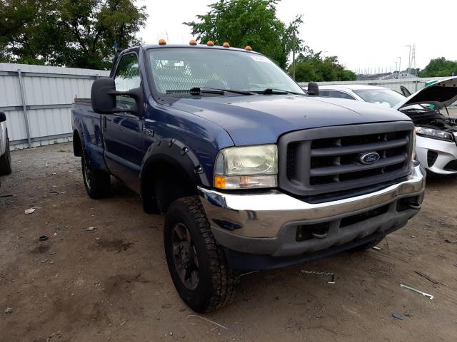 FORD F250 SUPER 2004 with VIN 1FTNF21L14EB16664 - Photo from auction