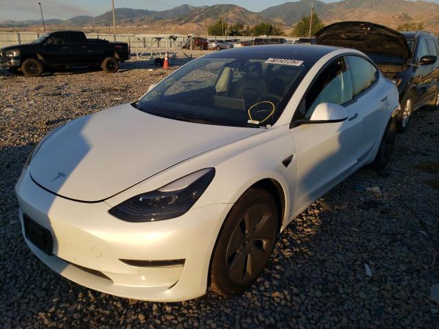 Photo 2 from auction – 2021 TESLA MODEL 3 with VIN 5YJ3E1EA4MF090024
