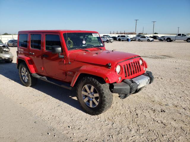 JEEP WRANGLER U 2015 with VIN 1C4BJWEG1FL526983 - Photo from auction
