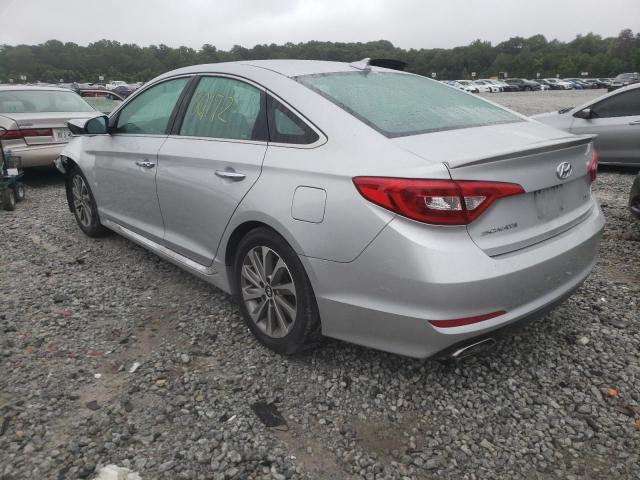 Photo 3 from auction – 2015 HYUNDAI SONATA SPO with VIN 5NPE34AF2FH093378