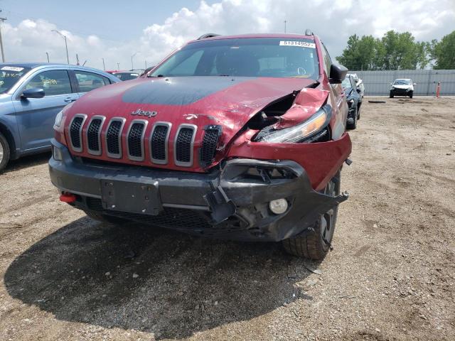 Photo 9 from auction – 2015 JEEP CHEROKEE T with VIN 1C4PJMBS4FW668035